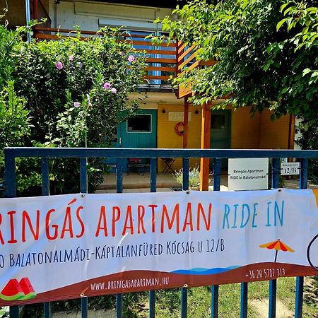 Apartment for Cyclists RIDE IN Balatonalmádi Exterior foto